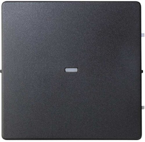 Лицевая панель Simon82 для 1-кл. выключателя с подсветкой графит фото Лицевая панель Simon82 для 1-кл. выключателя с подсветкой графит картинка